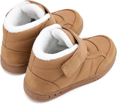 BMCiTYBM Toddler Snow Boots Boys Girls Winter Waterproof Shoes Cold Weather Outdoor