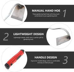 YARNOW Hand Hoe Gardening Tool Ergonomic Weeding Tool for Easy Soil Loosening and Planting and Design for Garden and Housewarming