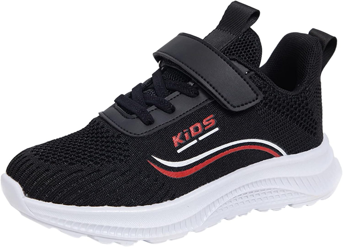 Boys Girls Mesh Sneakers Kids Unisex Lightweight Breathable Athletic Running Tennis Fitness Shoes for Toddler/Big Kids