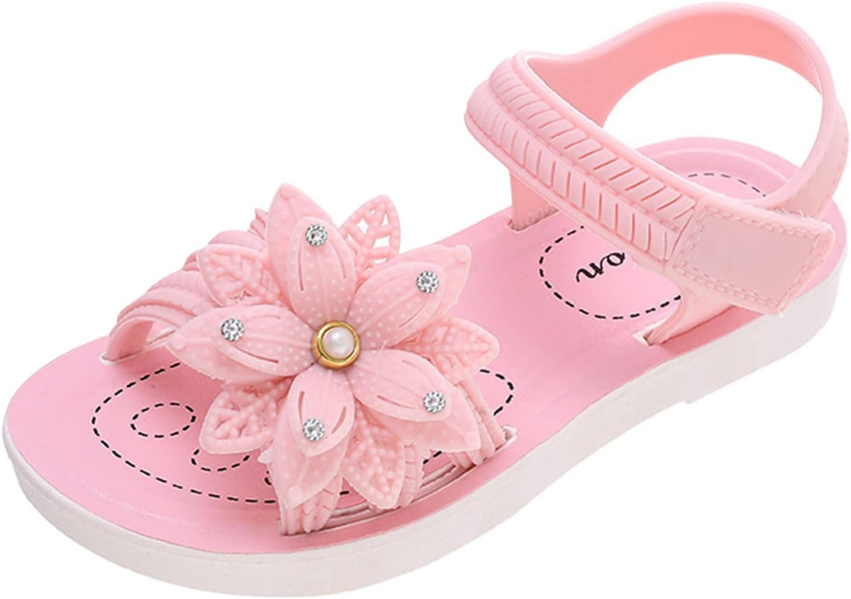 Girls Dress Sandals Children Shoes Girls Sandals Summer Soft Sole Non Slip Comfortable Fashion Shoes Bow Sandals