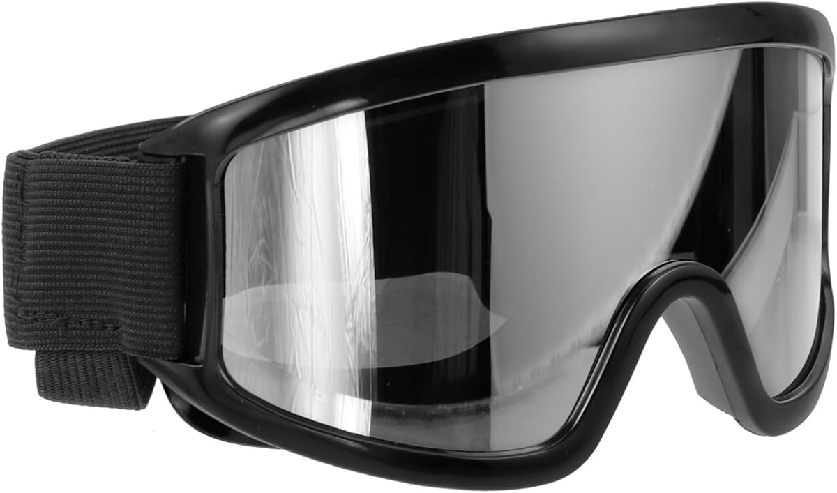 HANABASS Dog Sunglasses for Breeds Uv for Dogs Cats Windproof Eyewear for Outdoor Activities Stylish Pet Glasses Silver