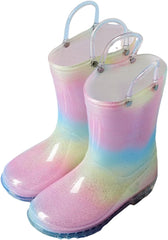 IWIHMIV Toddler Rainboots Water Boots for Kids Rain Boot Toddler Water Boots Kids Rain Boots Toddler Rain Shoes Children Boots