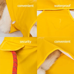 Dog Raincoat Doggy Raincoat Dog Rain Jackets Windbreaker Durable Windproof Waterproof Rain Coat for Dogs Rain/Water Poncho for Doggie(XX-Large)