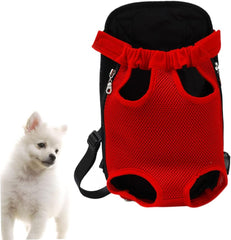 1PC Cat Travel Bag Breathable Pet Backpack for Dogs and Cats Portable Outdoor Pet Chest Carrier with Mesh Design Comfortable and Durable