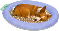 Dog Cooling Pad – Soft Fabric Pet Bed, Portable Chew-Proof Crate Mat | Breathable Puppy Lounger, Chill for Indoor House Relaxation, Summer Nap Gear for Travel Kennel Floor Cats Comfort