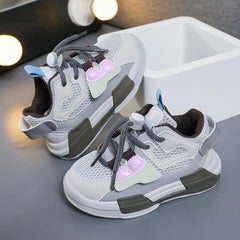 Baby Boy Girl Mesh Shoes Toddler Kids Lightweight Sneakers Non Slip Infant Slip On Softy Sole First Walking Shoes