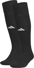 adidas Unisex Rivalry Soccer Socks (2-Pack) Over-the-Calf Athletic Fit for Men & Women