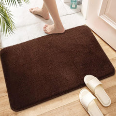 Bathmats for Bathroom, Absorbent Memory Foam Machine Washable Non Slip Bathroom Rug,Plush Soft Microfiber Cozy Quick Dry Bath mat for Shower Floor Bathtub Kitchen Living Room Home Indoor