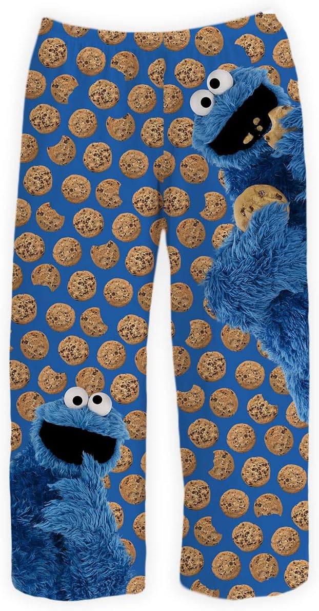 BRIEF INSANITY Sesame Street Kids Pants - 'Elmo Loves You' Childrens Lounge Bottoms (2T-5T) Comfy, Loose-Fit, Ultra-Soft