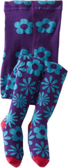 Jefferies Socks Girls 2-6x Flurry Flower Tight