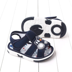Infant Baby Boy Summer Sandals Lightweight Breathable Non-Slip First Walking Sneakers Toddler Open Toe Shoes
