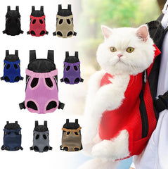 Furry Pawsy Carrier, Furry Pawsy Cat Carrier, Dog Backpack Carrier, Adjustable Pet Front Cat Dog Carrier Backpack Travel Bag, Easy-Fit Chest Carrier for Small Dogs Cats Puppies. (G,XL)