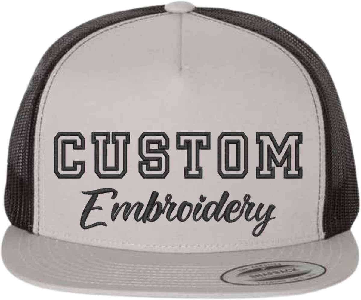 Custom Text Logo Embroidered Cap Personalized Embroidery Adjustable Hat for Men Women Kids Customizable Baseball Caps