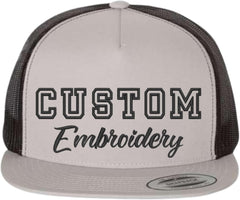 Custom Text Logo Embroidered Cap Personalized Embroidery Adjustable Hat for Men Women Kids Customizable Baseball Caps