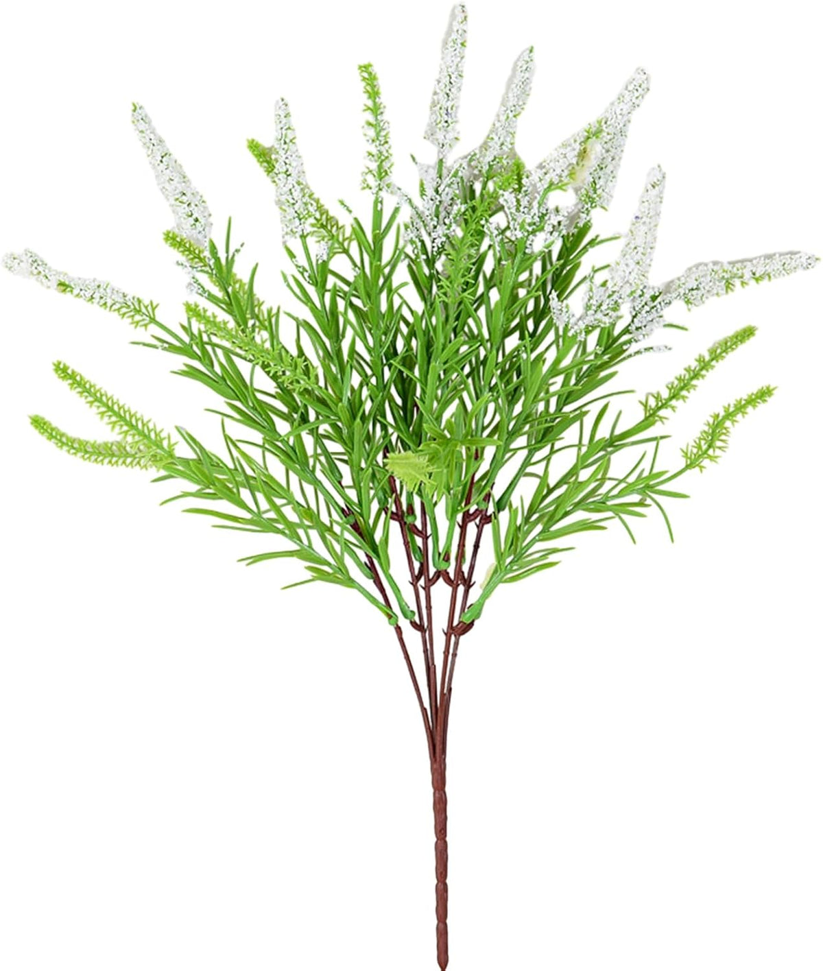 Artificial Flowers Fake Flower,Artificial Green Plant Realistic LavenderOrnament DIY Simulation Lavender Flower DIY Decoration for Home Wedding Party Holiday Purple