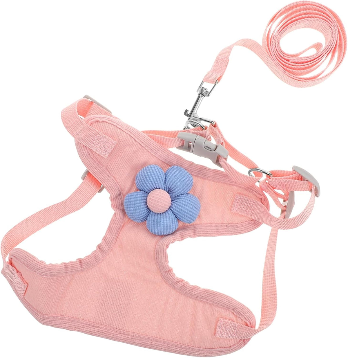 Yardwe Dog Harness and Leash Small and Medium Dogs Adjustable Soft Vest for Comfortable Walking and Training Secure Chest Strap and Leash Attachment Easy to Clean Materials for Daily Use