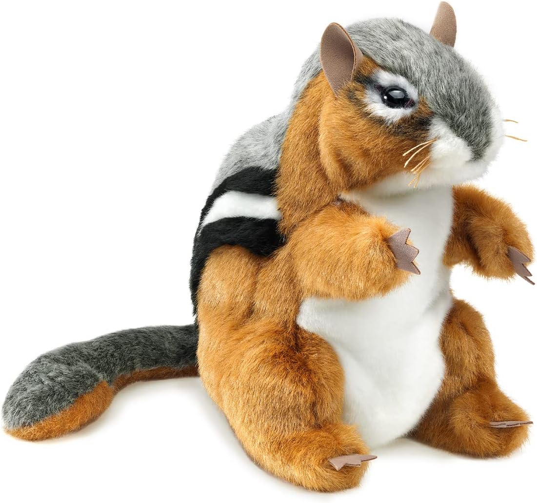 Folkmanis Chipmunk Hand Puppet, Brown