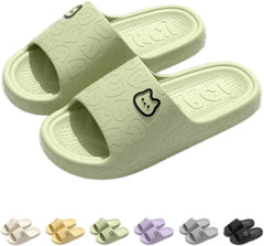 Cat Slippers - Female Summer Non-slip Indoor Home Bathroom Cute Cat Slippers At Home