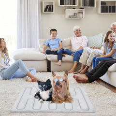 Cooling Mat - Dog Cooling Mat | Dog Cool | Waterproof Cover Cage Bed Furniture for Indoor Outdoor Travel Camping Training Car Outside Activities, Pet, Machine Washable