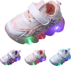 Girls Boys Spring Summer Autumn Children's Sports Shoes for Small Medium Sneaker Light up Shoes for Girls