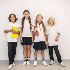 Boys Socks Kids Toddler Crew Socks Boys Athletic Sock Black for Boy Girls 12 Pairs,1-14 Years.