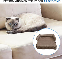 Cooling Dog Bed - Dog Cushion Mat Blanket Couch | Washable Cool Mat | Pet Bed Living Room House Backyard Bedroom Patio Senior Puppy with Soft Cushion Supportive Build Easy Cleaning Design