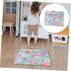 MERRYHAPY Pink Plush Blanket for Dog Cat Puppy Furry Dog Bed Mat Warm Pet Sleep Mat Pet Supplies