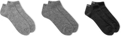 Chaps Men's Marl Low Cut Dress Socks - 3 Pair Pack - Casual Assorted