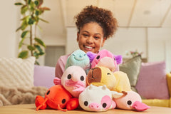 Capybara Connie by ZURU, Small, 1.65 lbs, Cuddly Squishy Weighted Plush, Sleeping Pillow Plush, Stuffed Animal (Capybara)