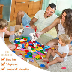 Dog Hand Puppets, Rottweiler & Beagles & French Bulldog 3 pcs Latex Animal Toys, Realistic Puppets Gift for Kids