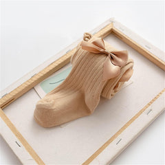 Girls Cotton Fleece Lined Leggings Kids Thick Thermal Tights Winter Full Length Pants Warm Clothes