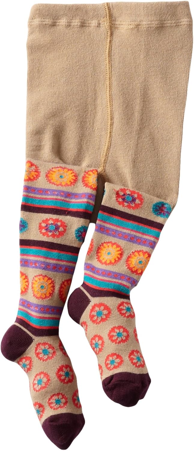 Jefferies Socks Girls 2-6X Flower Burst Tights