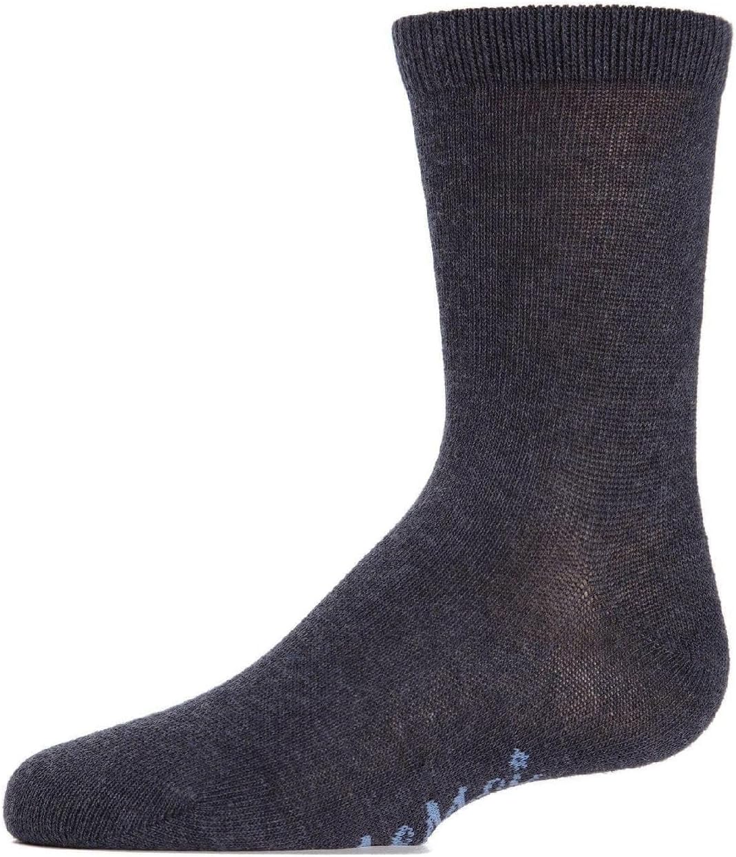 MeMoi Kids' Basic Cotton Blend Crew Socks