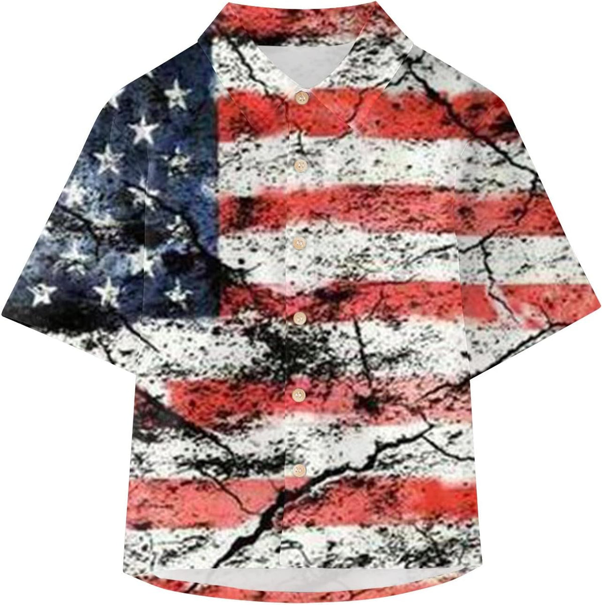 Toddler Boys Girls Short Sleeve Botton Independence Day 4th of July Prints Kids Tops T Shirt Boy Basketball Short Pack