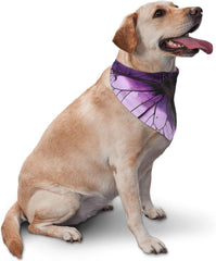 Beautiful Butterfly Dog Bandana Pet Scarf Accessories for Small Medium Dogs Cats Photo Prop, Triangle Pet Bandanas Adjustable Puppy Bib Washable Dog Kerchief Puppy Neckerchief