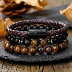 Gold Bracelet Stack for Women Beaded Stackable Bracelets Set Layered Jewelry Gift