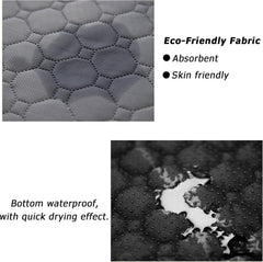 Dog Bed Blanket Non-Slip Dog Bed Blankets Washable Puppy Bed Covers Kitten Couch Protector Covers for Small Medium Large Dogs (70x50cm, Grey)