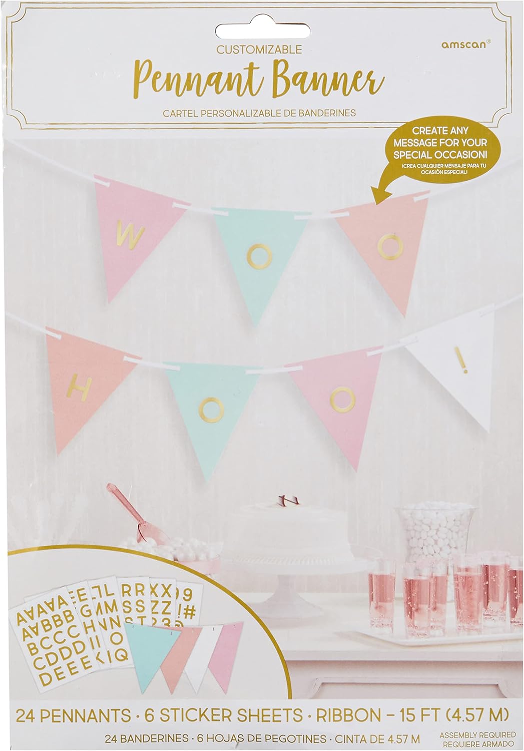 Amscan Party Supplies, Assorted Size, Multi