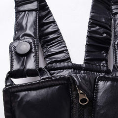 Girls Snowsuit Winter Hooded Jacket and Snow Pants Zip Up Casual Coat Kids Thick Warm Long Outerwear Clothes Coats