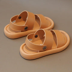 IWIHMIV Girls' Sandals Kids Sandles Boys Summer Sandals Girls Sandles Kid's Boy's Girl's Soft Sole Non Slip Sport Beach Sandals