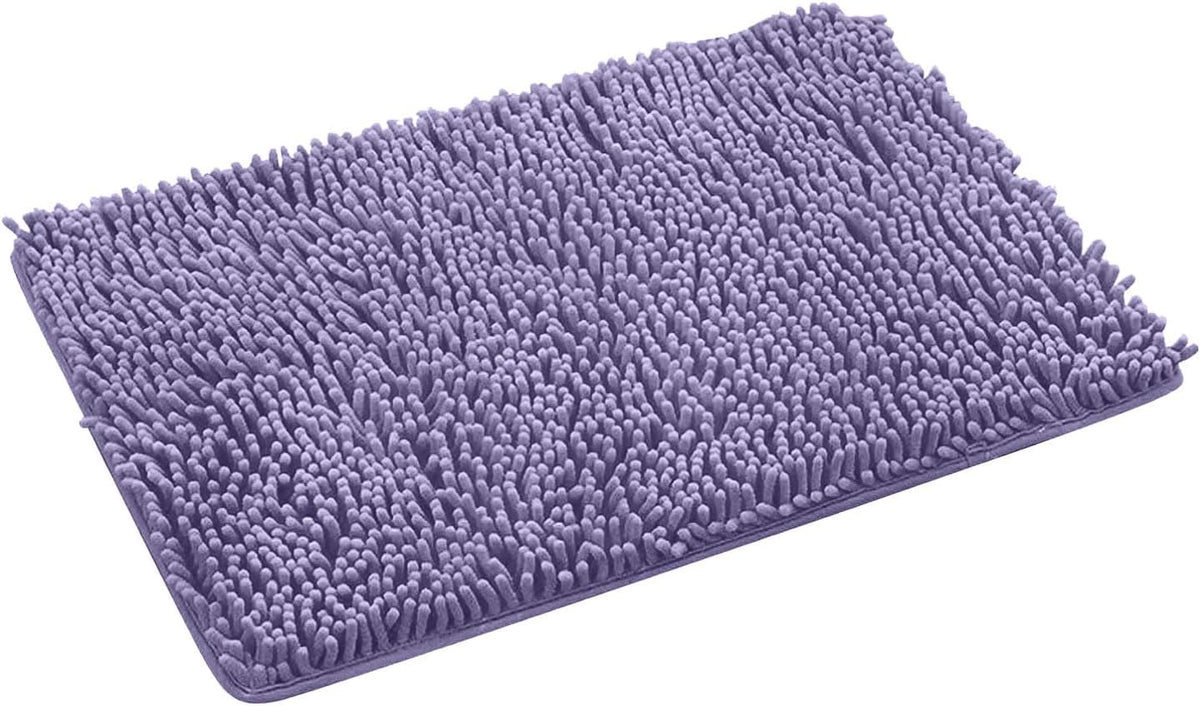 Black Bathroom Rug 27x18 Inch Non-Slip Microfiber Absorbent Shaggy Extra Soft Washable Thick Pink Bath Mat Plush Machine Wash Dry Quick Dry Bath Rug for Kitchen Shower Bathroom Floor Tub