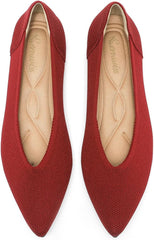 Semwiss Women's Ballet Flats Comfortable Casual Dressy Shoes,Work Flats Office Shoes Pointed Toe Leopard Flats.