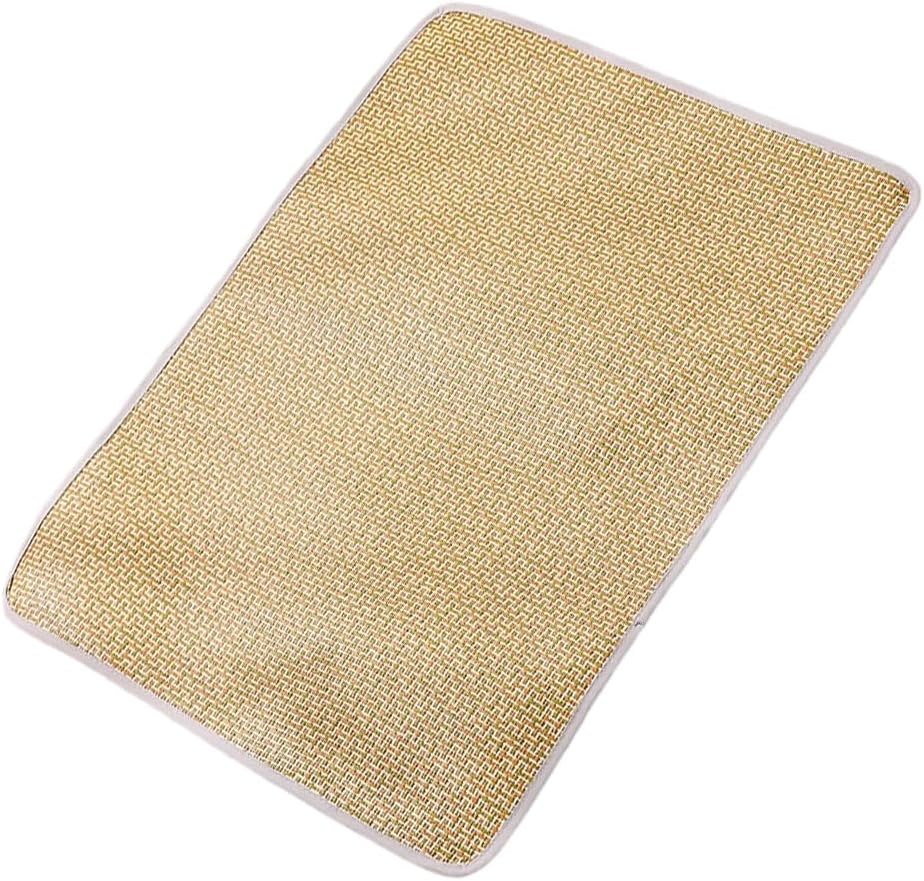 Breathable Mat Woven Rattan Pad for Dog and Cats Comfortable Bed Cushions with Option Size Easy to