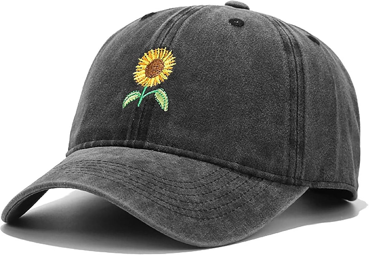 XYIYI Vintage Washed Distressed Baseball Cap Adjustable Cotton Dad Hat for Women Men