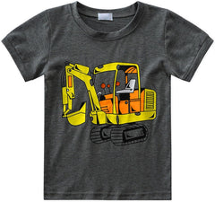 𝐏a𝐣amas for Kids Boys Soft Cotton 𝐍𝐢ghtwear Toddler Comfy 𝐒lee𝐩wear Short Sleeve Shirt with Shorts 𝐋oun𝐠ewear 𝐏𝐣s