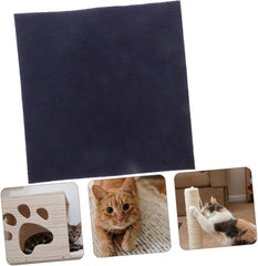 Carpet Scratcher Post -Adhesive Backing Protect Furniture from Scratches Cat Scratch Mat for Cat Tree Replacement Kitten Indoor Scratcher Pad