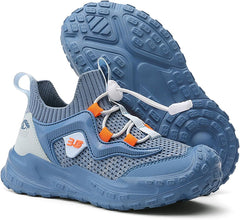 Boys Girls Sneakers Kids Shoes,Lightweight Breathable Strap Athletic Running Shoes Casual Fashion Footwear