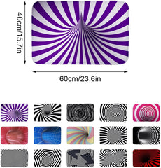 Bathroom Rugs Mat Soft Shower Mat Absorbent Bathroom Mats Non-Slip Plush Carpet Runner Quick Dry Machine Washable fit Under Door/Sink/Bathtub/Floor/Shower