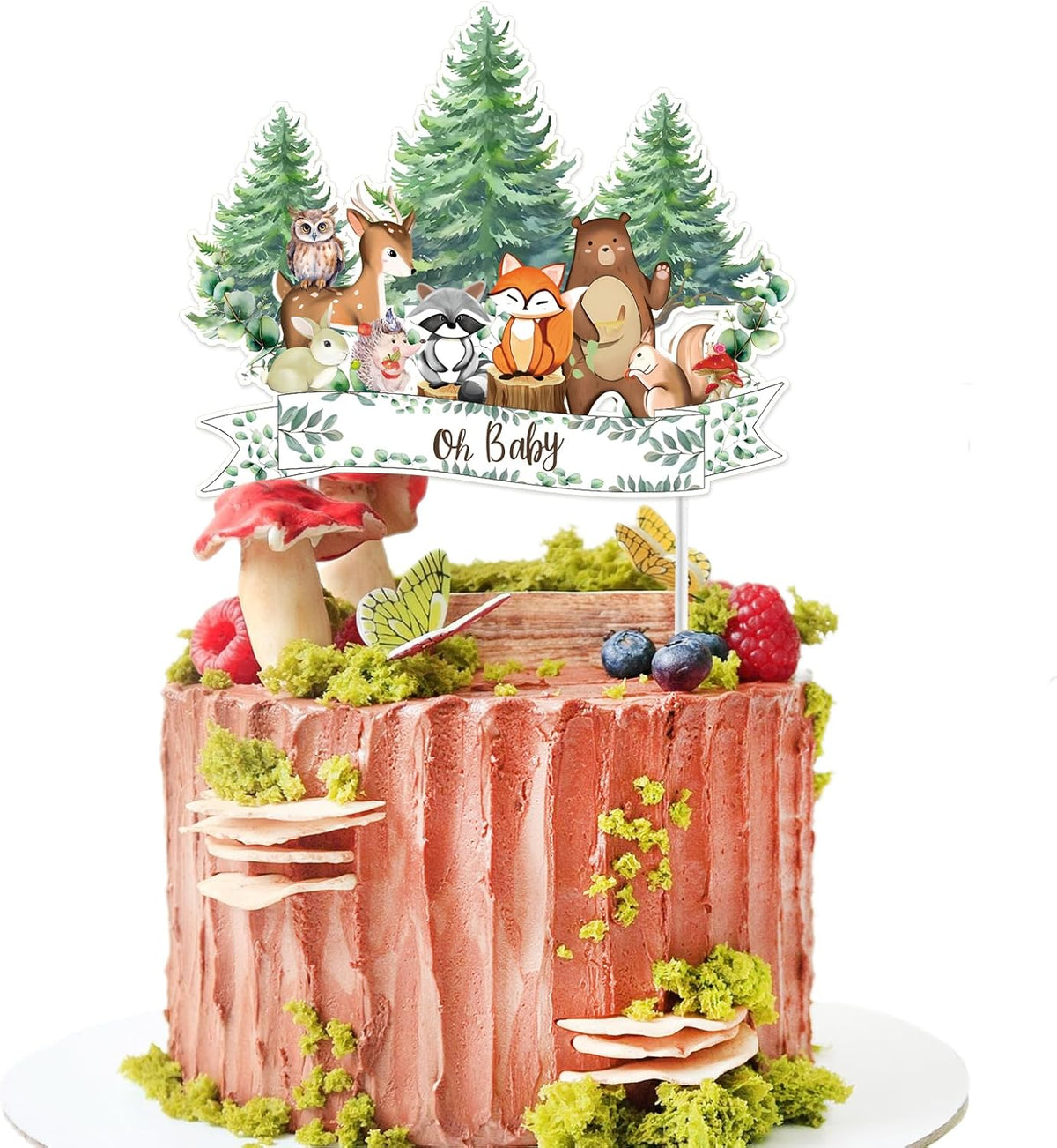 24 Pcs Pink Cat Happy Birthday Cake Toppers -Bow Cupcake Toppers Birthday Decorations, Kawaii Cake Decorations Pink Birthday Party Party Supplies Decor for Kids, Boys, Girls, Baby Showers.