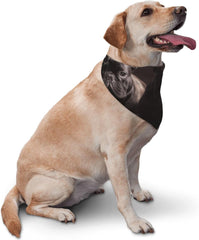 Bulldog Dog Bandana Pet Scarf Accessories for Small Medium Dogs Cats Photo Prop, Triangle Pet Bandanas Adjustable Puppy Bib Washable Dog Kerchief Puppy Neckerchief